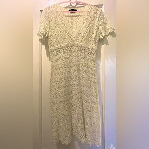 Vintage Petite size 4 Lace knit dress